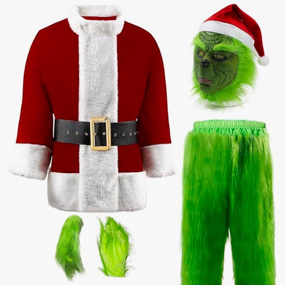 COPY - Grinch suit and ball pit